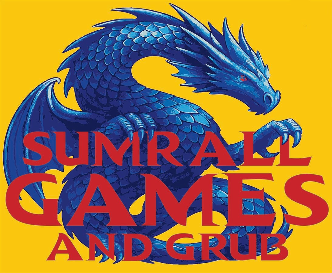 Sumrall Games and Grub logo