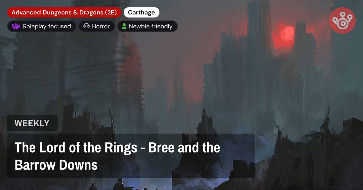 The Lord of the Rings - Bree and the Barrow Downs