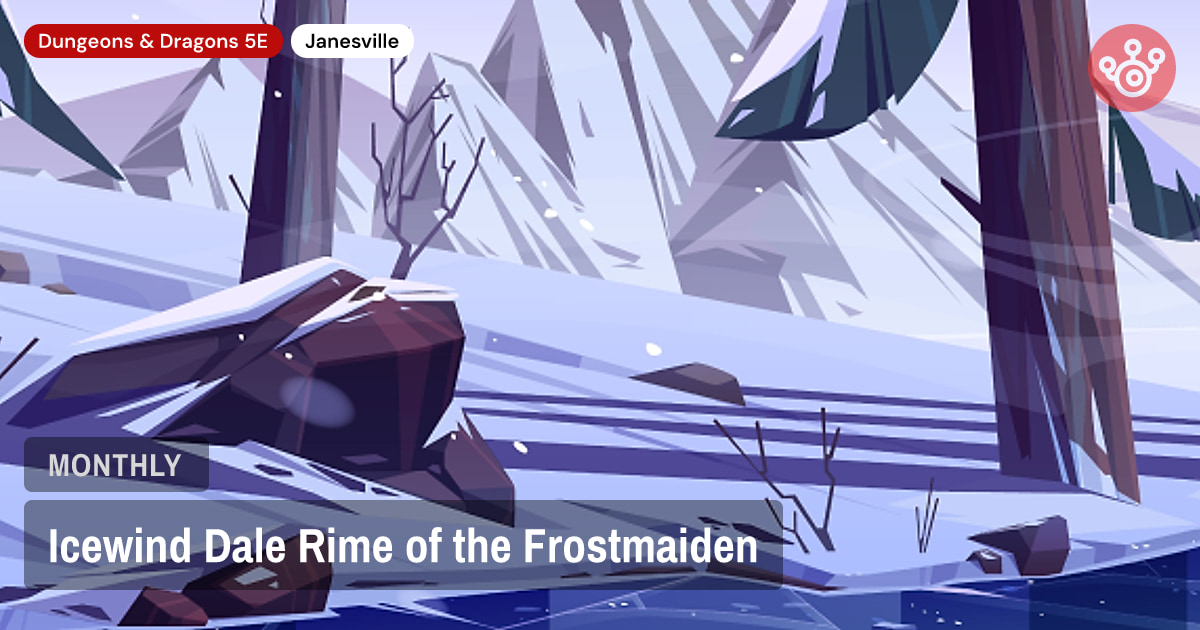 Icewind Dale Rime of the Frostmaiden