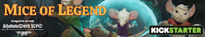 Mice of Legend Campaign for Shadowdark RPG