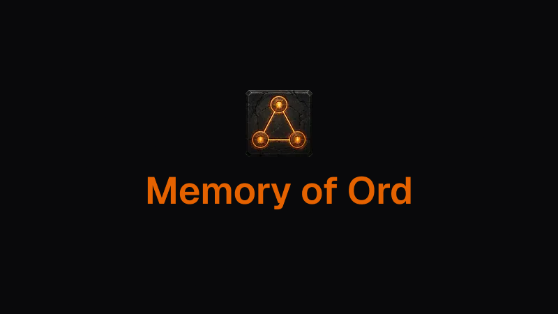 Memory of Ord