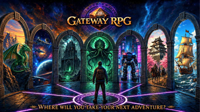 GATEWAY RPG: The Free Rules Lite d20 Game System