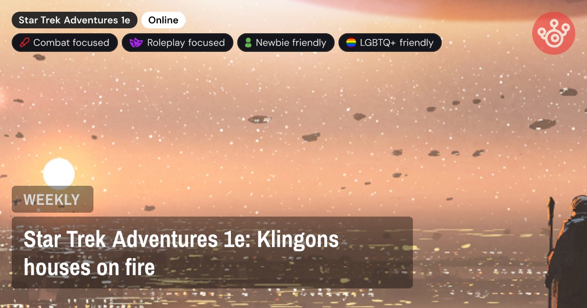 Star Trek Adventures 1e: Klingons houses on fire