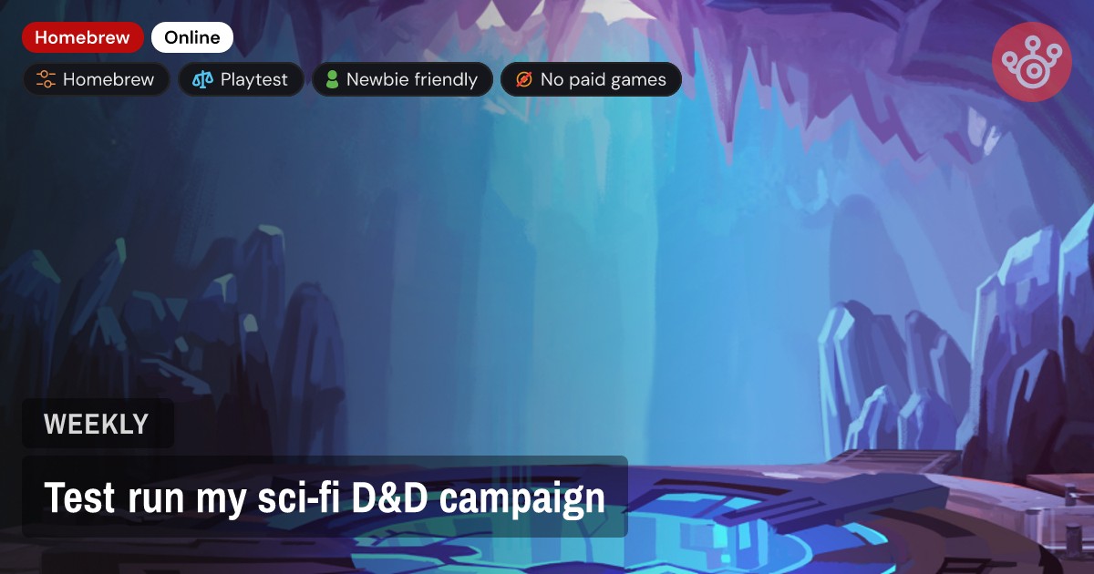Test run my sci-fi D&D campaign