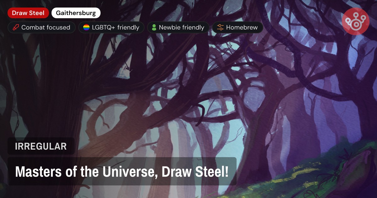 Masters of the Universe, Draw Steel!