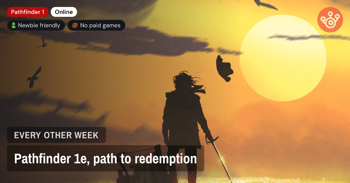 Pathfinder 1e, path to redemption