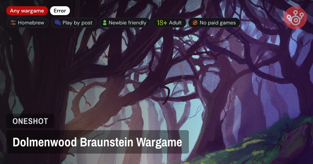 Dolmenwood Braunstein Wargame