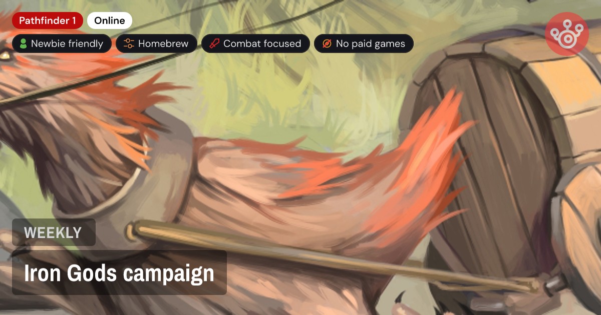 Iron Gods campaign