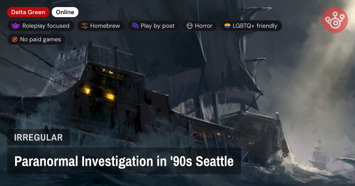 Paranormal Investigation in '90s Seattle