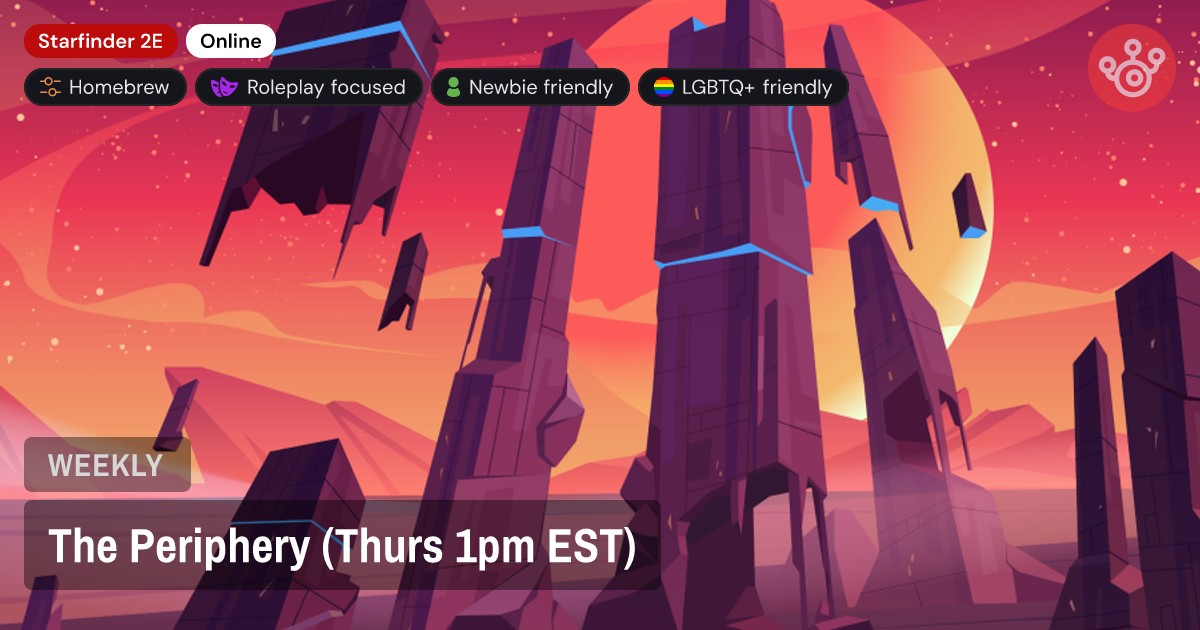 The Periphery (Thurs 1pm EST)