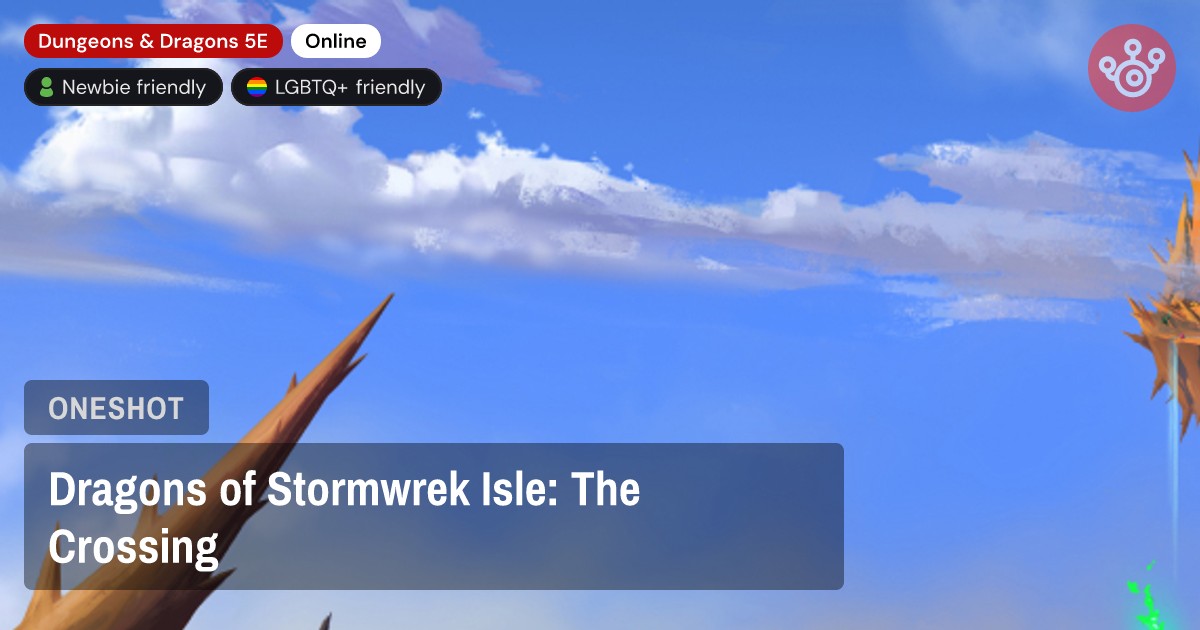 Dragons of Stormwrek Isle: The Crossing