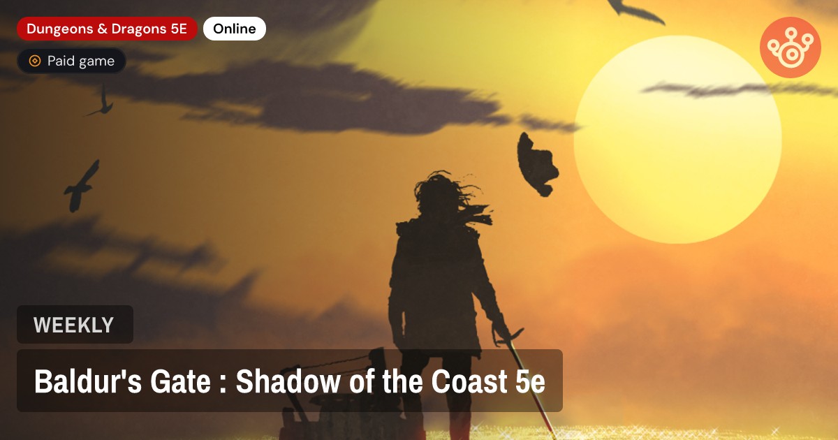 Baldur's Gate : Shadow of the Coast 5e