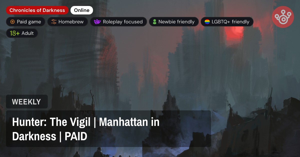 Hunter: The Vigil | Manhattan in Darkness | PAID