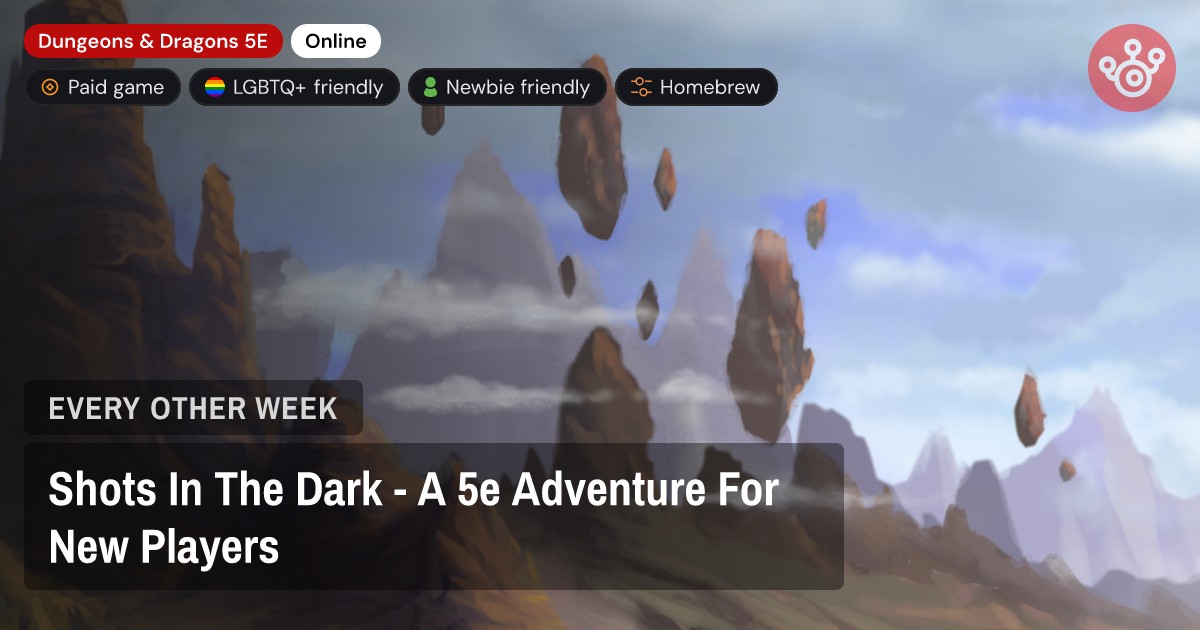 Shots In The Dark - A 5e Adventure For New Players