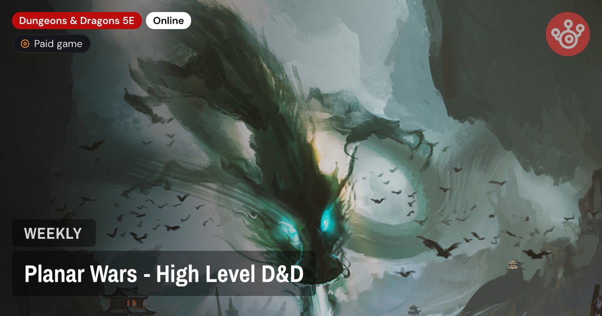 Planar Wars - High Level D&D