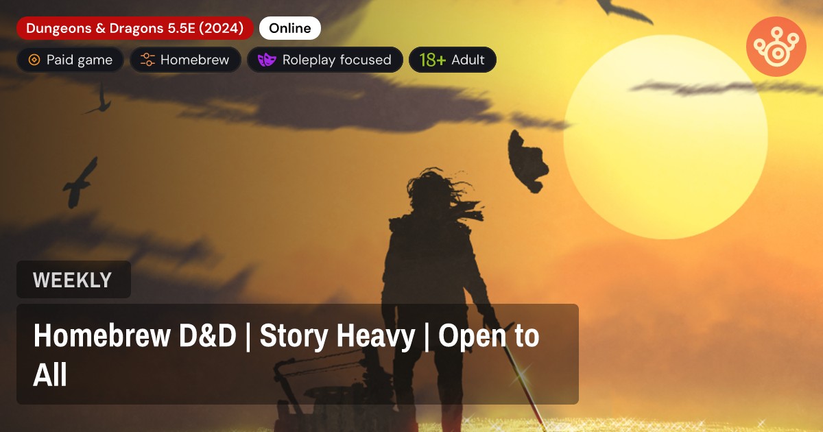 Homebrew D&D | Story Heavy | Open to All