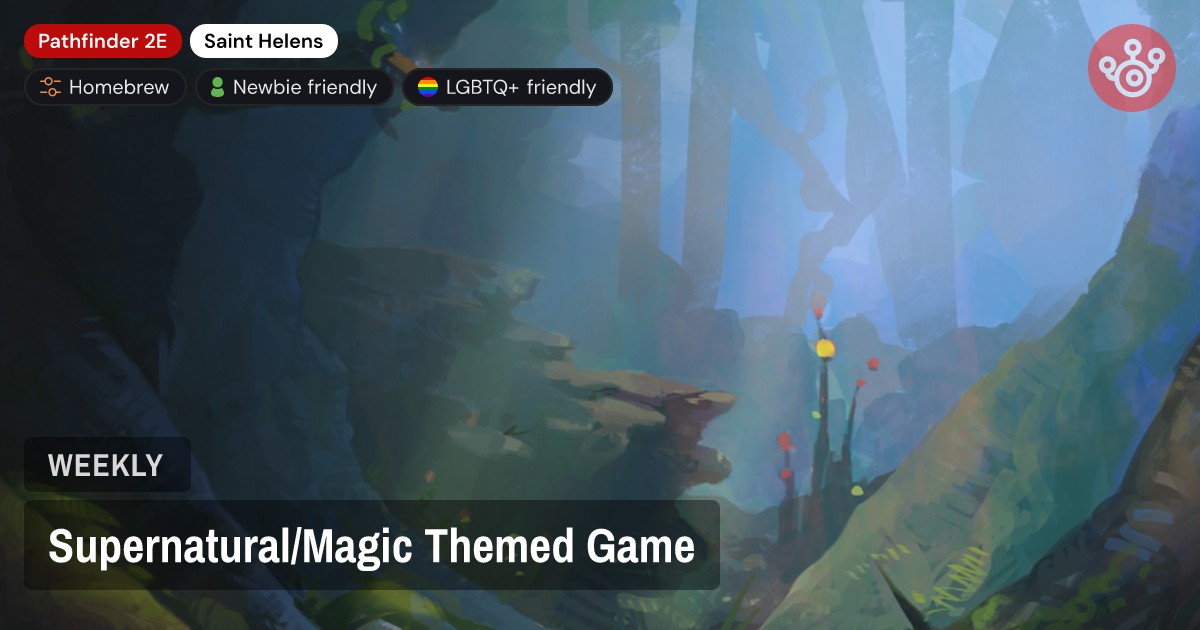 Supernatural/Magic Themed Game