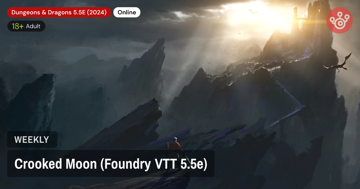 Crooked Moon (Foundry VTT 5.5e)