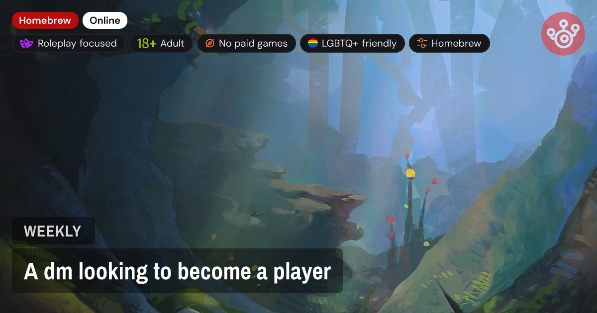 A dm looking to become a player
