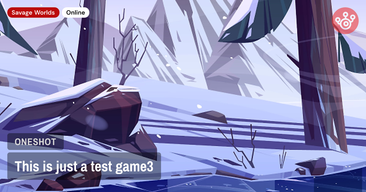 This is just a test game3