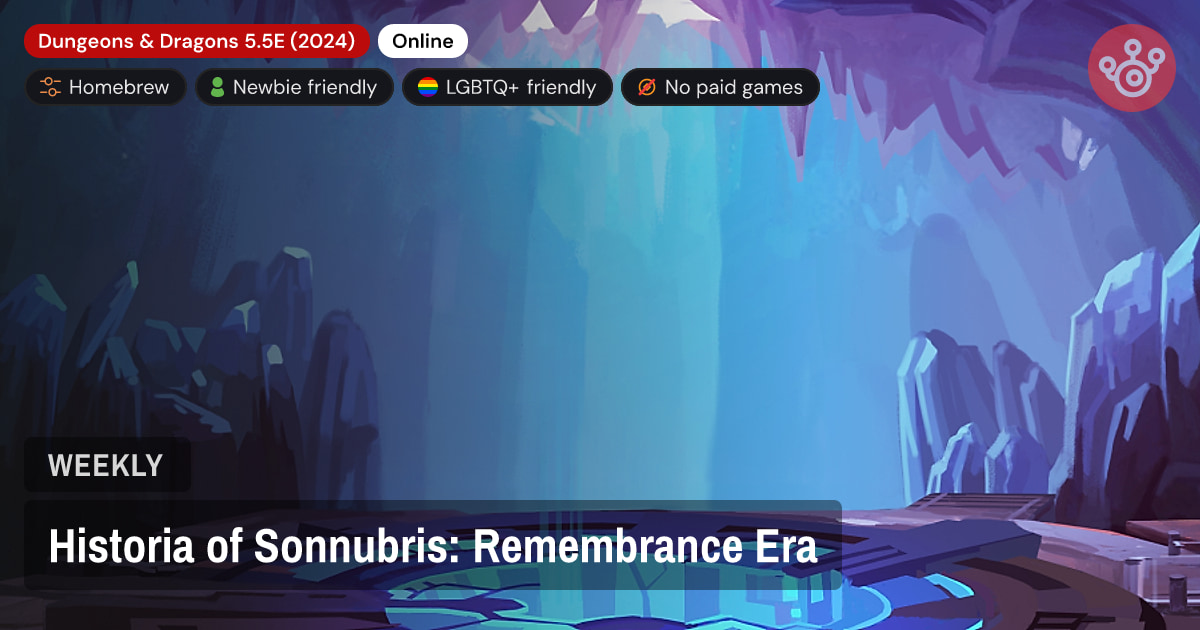 Historia of Sonnubris: Remembrance Era