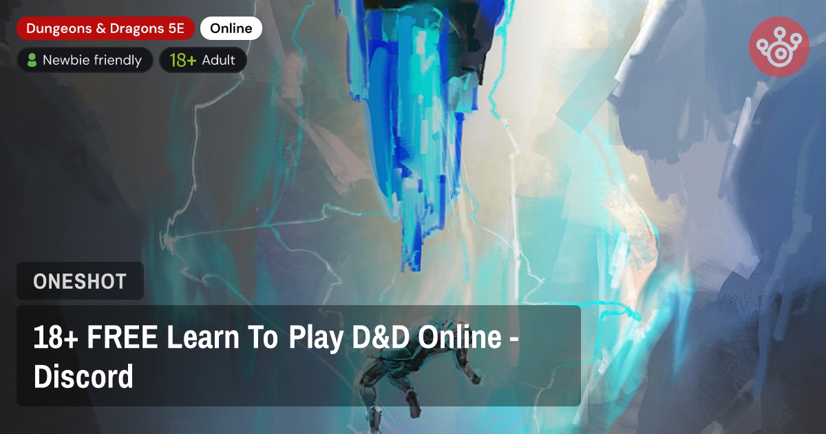 18+ FREE Learn To Play D&D Online - Discord